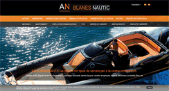 Desktop Screenshot of anblanesnautic.com